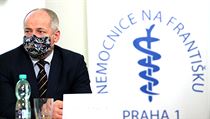 Roman Prymula na tiskové konferenci Nemocnice Na Františku k převzetí seniorů s... | na serveru Lidovky.cz | aktuální zprávy