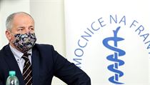 Roman Prymula na tiskové konferenci Nemocnice Na Františku k převzetí seniorů s... | na serveru Lidovky.cz | aktuální zprávy