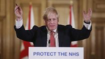 Premiér Boris Johnson na fotce z 22. března 2020. | na serveru Lidovky.cz | aktuální zprávy