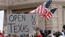 Demonstrace za zrušení protikoronavirových opatření v texaském Austinu. | na serveru Lidovky.cz | aktuální zprávy