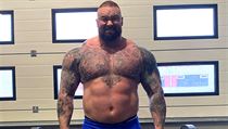 Hafbór Júlíus Björnsson v posilovně. | na serveru Lidovky.cz | aktuální zprávy