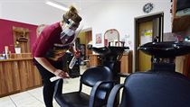 Olomoucká kadeřnice Lucie Jurečková ze Studia Oliva připravuje svoji provozovnu... | na serveru Lidovky.cz | aktuální zprávy