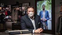 Majitel oděvní firmy Ladislav Blažek.