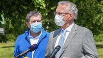 Zleva český ministr vnitra Jan Hamáček a bavorský ministr vnitra Joachim... | na serveru Lidovky.cz | aktuální zprávy