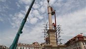 Poselství pro budoucí generace zamíří do mariánského sloupu. Mezi signatáři jsou i Zeman či Lipovská Vztyčování Mariánského sloupu na Staroměstském náměstí. | na serveru Lidovky.cz | aktuální zprávy