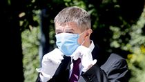 Předseda vlády Andrej Babiš se setkal se slovenským premiérem Igorem Matovičem.