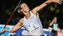 Atletický mítink Spolu na startu, 1. června 2020 v Kladně. Vítězka v hodu... | na serveru Lidovky.cz | aktuální zprávy