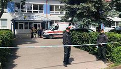 Policie zasahovala na základní kole v obci Vrútky.