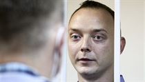 Novinář a bývalý poradce Roskosmosu Ivan Safronov.