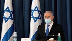 Izraelský premiér Benjamin Netanjahu na ministerstvu zahranií v Jeruzalém, 5....