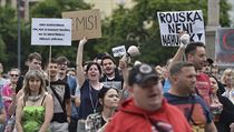 Vládu demonstranti označují za nekompetentní, ministra Vojtěcha vyzvali k... | na serveru Lidovky.cz | aktuální zprávy
