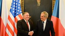 Mike Pompeo na návštěvě Miloše Zemana. | na serveru Lidovky.cz | aktuální zprávy