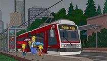 Česká tramvaj v seriálu Simpsonovi. | na serveru Lidovky.cz | aktuální zprávy