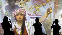 Praha, 20.08.2020, Alfons Mucha, výstava, iMUCHA, Obecní dům, FOTO MAFRA DAN... | na serveru Lidovky.cz | aktuální zprávy