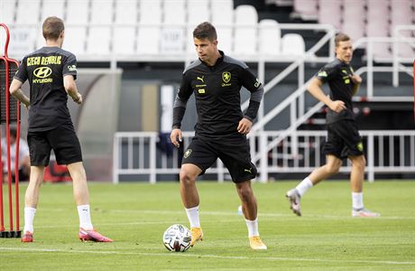 Příprava české fotbalové reprezentace na úvodní utkání do Ligy národů na... | na serveru Lidovky.cz | aktuální zprávy