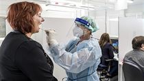 Odběr vzorků pro test na koronavirus | na serveru Lidovky.cz | aktuální zprávy