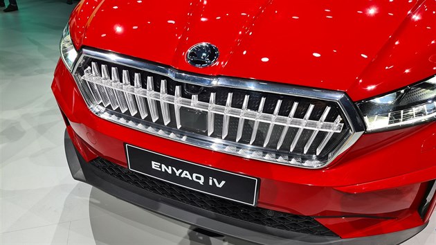 Škoda Enyaq iV na světové premiéře v Praze