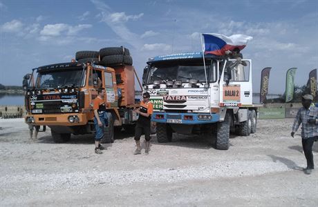 Balai ze stáje Tomáše Tomečka na Afrika Eco Race | na serveru Lidovky.cz | aktuální zprávy
