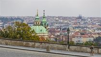 Oblíbený výhled z Pražského hradu na centrum, kde se fotí stovky návšetvníků,... | na serveru Lidovky.cz | aktuální zprávy