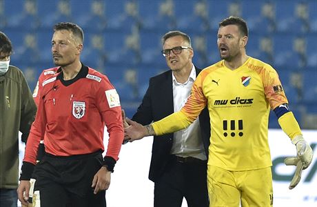 Utkání 6. kola první fotbalové ligy: Baník Ostrava - Slavia Praha, 4. října... | na serveru Lidovky.cz | aktuální zprávy