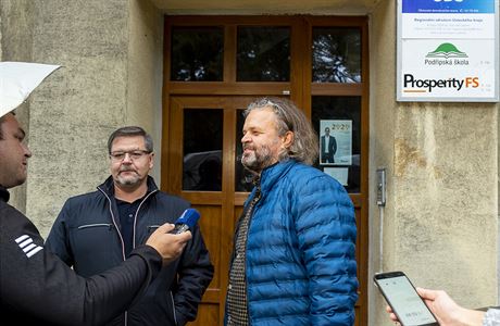 Jan Schiller, lídr ANO (vlevo) a Jiří Kulhánek, lídr ODS v Ústeckém kraji. | na serveru Lidovky.cz | aktuální zprávy