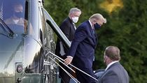 Americký prezident Donald Trump dorazil do vojenské nemocnice Waltera Reeda. | na serveru Lidovky.cz | aktuální zprávy