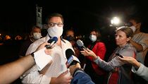 Tisková konference politické strany ANO na Mírovém náměstí v Litoměřicích, Jan... | na serveru Lidovky.cz | aktuální zprávy
