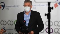 Ivo Vondrák (ANO) na tiskové konferenci, kde byla oznámena koalice v... | na serveru Lidovky.cz | aktuální zprávy