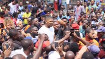 Anthony Joshua navštívil v minulém roce nigérijské město Lagos. | na serveru Lidovky.cz | aktuální zprávy