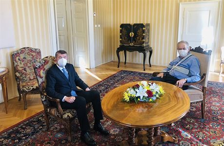 Prezident Miloš Zeman přijal 5. listopadu 2020 na zámku v Lánech předsedu vlády... | na serveru Lidovky.cz | aktuální zprávy