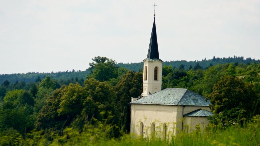 Kostel v Pitín.