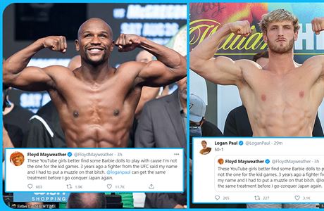Floyd Mayweather vs. Logan Paul. | na serveru Lidovky.cz | aktuální zprávy