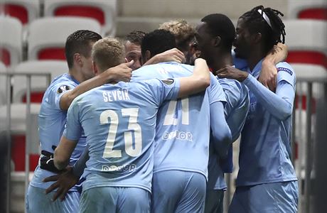 Radost hráčů Slavie. | na serveru Lidovky.cz | aktuální zprávy