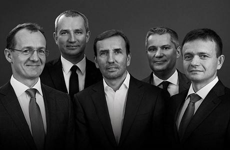 Partneři skupiny Penta. Zleva Jozef Oravkin, Eduard Maták, Marek Dospiva, Iain... | na serveru Lidovky.cz | aktuální zprávy Partneři skupiny Penta. Zleva Jozef Oravkin, Eduard Maták, Marek Dospiva, Iain... | na serveru Lidovky.cz | aktuální zprávy