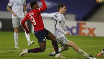 Gent vs. Liberec, Evropská liga: Jonathan David se snaží zastavit Ladislava... | na serveru Lidovky.cz | aktuální zprávy