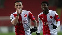 Slavia slaví gól v Evropské lize proti Beer Ševě | na serveru Lidovky.cz | aktuální zprávy