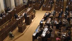Mimoádná schze Poslanecké snmovny k ádosti vlády o souhlas s prodlouením...