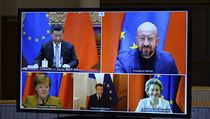 Evropská unie a Čína ve středu dojednaly úvodní dohodu o investicích, která... Evropská unie a Čína ve středu dojednaly úvodní dohodu o investicích, která...