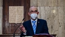 Tisková konference předsedy vlády Andreje Babiše a ministra zdravotnictví Jana...