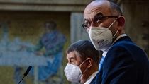 Povinné respirátory v MHD? Blatný je chce jen doporučit, Prymula upozorňuje na možný nedostatek v budoucnu Tisková konference premiéra Babiše a ministra Blatného. | na serveru Lidovky.cz | aktuální zprávy
