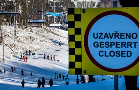 Uzavřená sjezdovka na Klínovci. | na serveru Lidovky.cz | aktuální zprávy