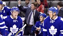 Mike Babcock při premiéře v pozici hlavního trenéra Toronta | na serveru Lidovky.cz | aktuální zprávy