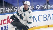 Tomáš Hertl slaví gól v zápase proti St. Louis Blues. | na serveru Lidovky.cz | aktuální zprávy