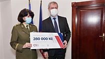 280 tisíc korun pro Vojenský fond solidarity. Výtěžek z dražby hodinek Prim... | na serveru Lidovky.cz | aktuální zprávy