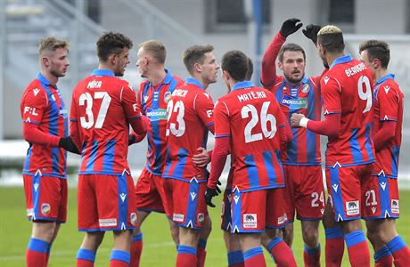 Utkání 3. kola MOL Cupu, Plzeň - Přepeře: domácí slaví gól. | na serveru Lidovky.cz | aktuální zprávy