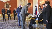 Prezident Miloš Zeman jmenoval 17. února 2021 na Pražském hradě Petra Šuka... | na serveru Lidovky.cz | aktuální zprávy