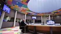 Šéf Evropské komise Charles Michel při videokonferenci s evropskými lídry. | na serveru Lidovky.cz | aktuální zprávy