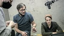 Očitý svědek. Výpovědi svědků ožívají. Jiří Havelka (uprostřed) během natáčení... | na serveru Lidovky.cz | aktuální zprávy