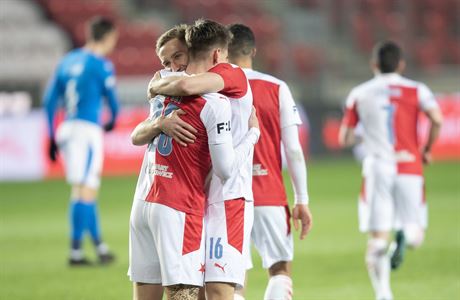 Lukáš Masopust a Jan Kuchta oslavují první gól. | na serveru Lidovky.cz | aktuální zprávy Lukáš Masopust a Jan Kuchta oslavují první gól. | na serveru Lidovky.cz | aktuální zprávy