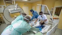 Koronavirus v kolínské nemocnici.